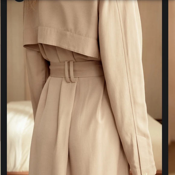 NWT darling society overcast trench coat - Picture 4 of 5